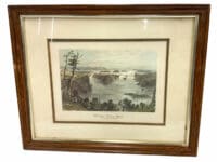 Canadian Canada The Ottawa River At Bytown Framed Print 15 x 13 Inches
