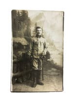WW1 Austro Hungarian Soldier Photograph Postcard 3