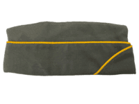 WW2 US USAAF Yellow Piped Garrison Wedge Cap 6 7/8 WW2 US USAAF Yellow Piped Garrison Wedge Cap 6 7/8