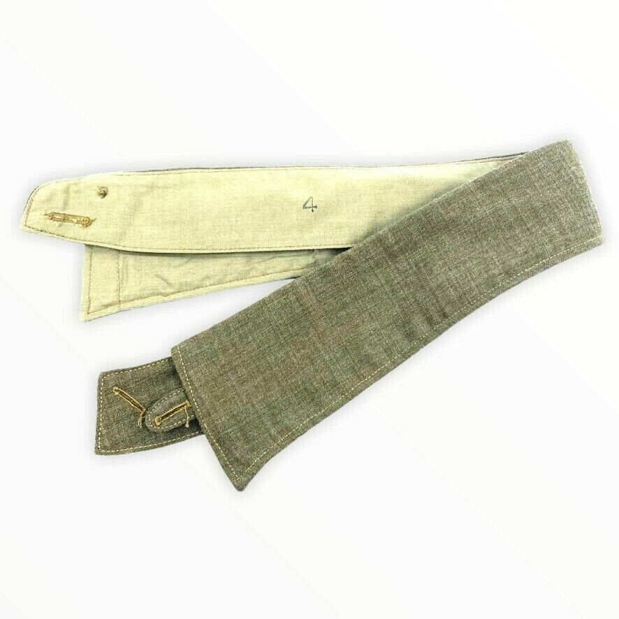 WW2 British Canadian Officers Collar for Collarless Shirt 1944 Dated WW2 British Canadian Officers Collar for Collarless Shirt 1944 Dated