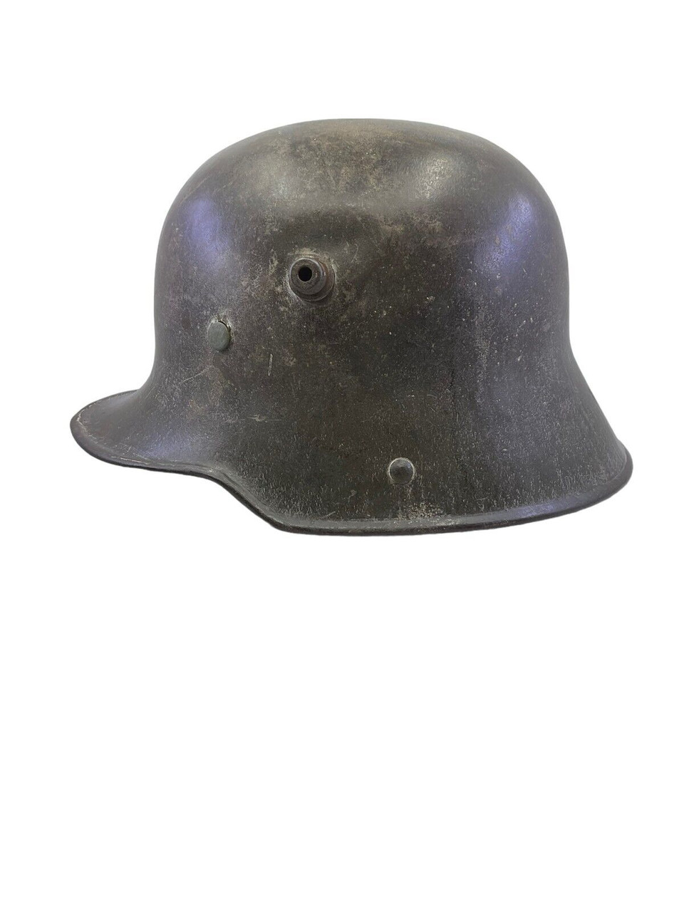 WW1 Imperial German M16 M17 Steel Helmet BF62 with Replaced Liner WW1 Imperial German M16 M17 Steel Helmet BF62 with Replaced Liner