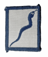 British Forces 101st Logistic Brigade Tropical Tan Backed Patch British Forces 101st Logistic Brigade Tropical Tan Backed Patch