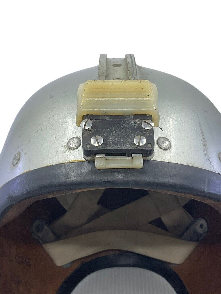 British RAF Bonedome Jet Helmet 1957 Dated Size 3 British RAF Bonedome Jet Helmet 1957 Dated Size 3