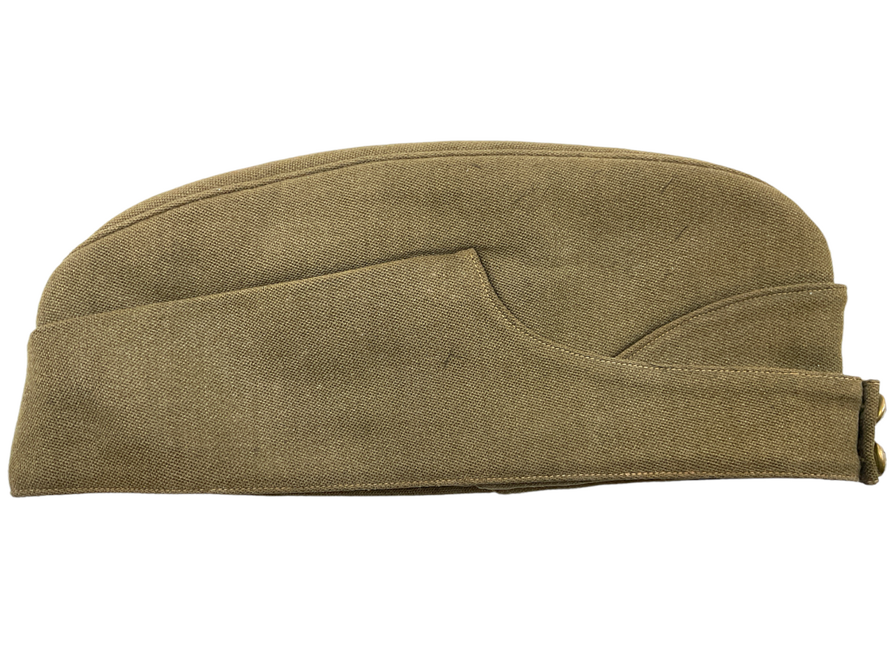 WW2 Canadian British Officers Burberry Made Wedge Cap Size 7 1/4 Named WW2 Canadian British Officers Burberry Made Wedge Cap Size 7 1/4 Named