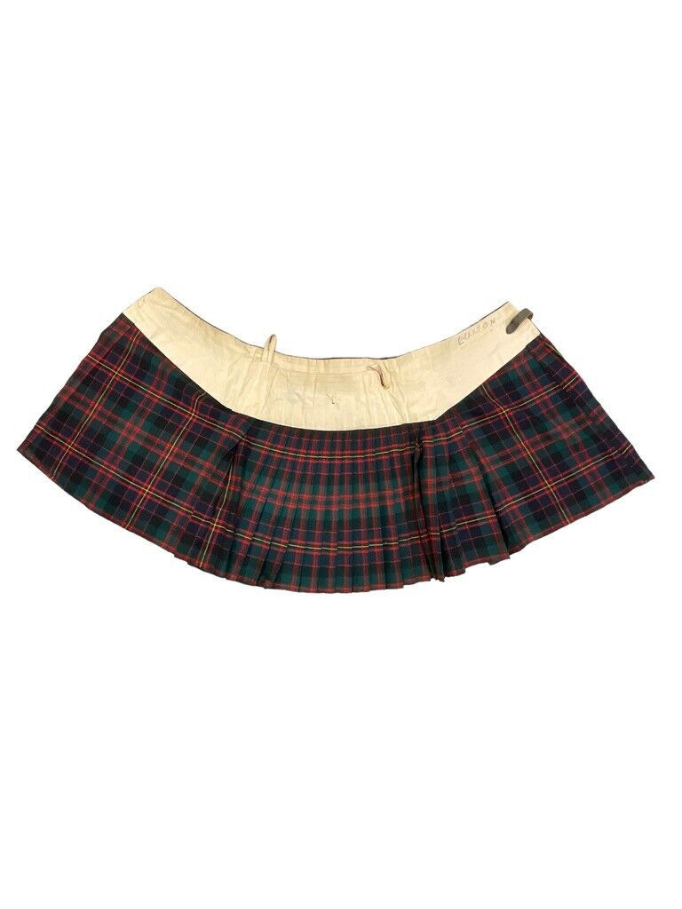 WW2 Canadian Cameron Highlanders Officers Named Kilt 28 Waist WW2 Canadian Cameron Highlanders Officers Named Kilt 28 Waist