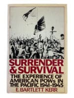 WW2 US POW Surrender and Survival E Bartlett Kerr Hardcover Reference Book