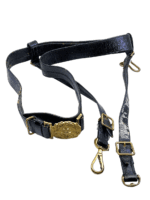 Canadian British Royal Navy Officers Sword Belt & Hangers Canadian British Royal Navy Officers Sword Belt & Hangers