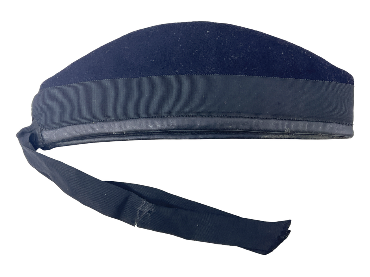 WW1 Canadian British CEF BEF Leather Edged Glengarry Size 7 1/2 WW1 Canadian British CEF BEF Leather Edged Glengarry Size 7 1/2