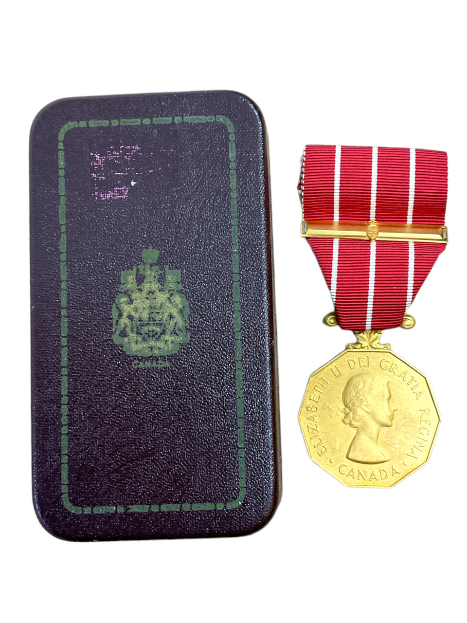 Canadian Forces Decoration Medal CD & Bar Cpl McQueen Canadian Forces Decoration Medal CD & Bar Cpl McQueen