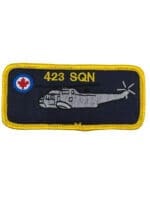 Canadian Forces RCAF 423 Squadron Sea King Nametag Colour Crest Patch
