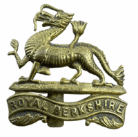 WW1 British BEF British Royal Berkshire Regiment Cap Badge