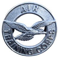 British ATC Air Training Corps Cap Badge