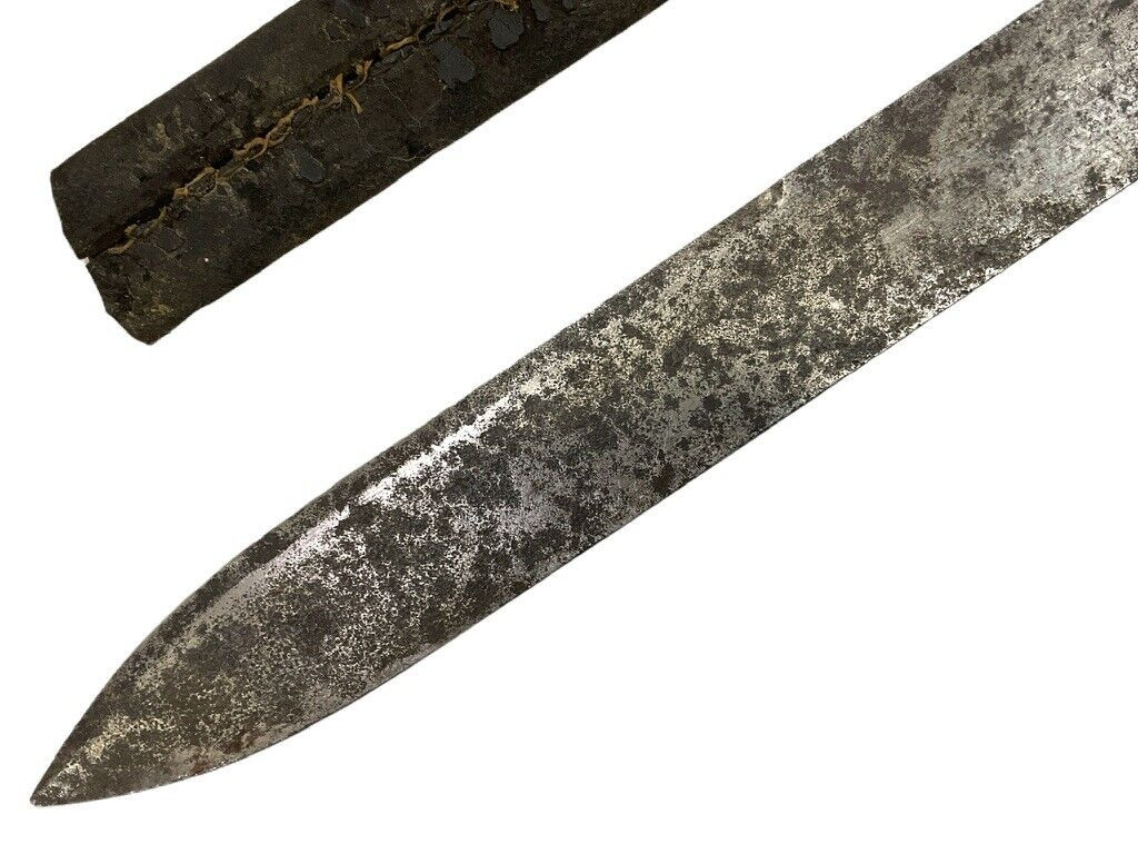 British Victorian Artillery Hanger Sword with Scabbard British Victorian Artillery Hanger Sword with Scabbard