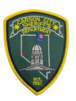 US Carson City Nevada Police Patch US Carson City Nevada Police Patch
