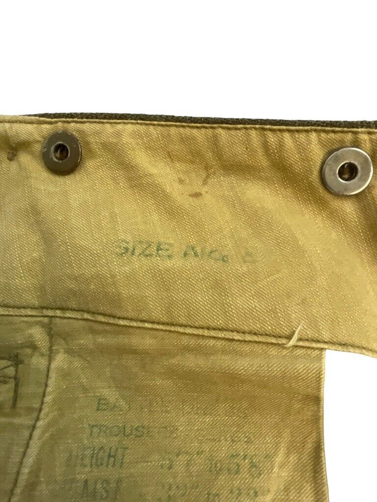 WW2 Canadian Armoured Corps Officers Battle Dress Jacket and Trousers WW2 Canadian Armoured Corps Officers Battle Dress Jacket and Trousers