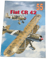 WW2 Italian Air Force Fiat CR 42 Wydawnictwo No 55 POLISH TEXT Reference Book