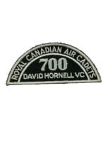 Royal Canadian Air Cadets 700 Squadron David Hornell VC Shoulder Title Patch