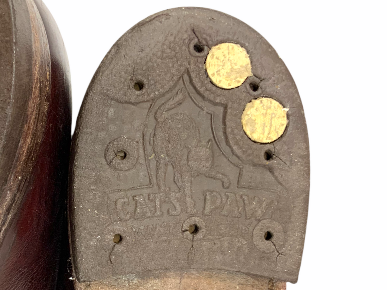 WW2 Canadian British Officers Ox Blood Leather Shoes Size 10 WW2 Canadian British Officers Ox Blood Leather Shoes Size 10