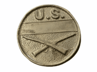 WW1 WW2 US Infantry Property Tag