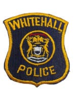 US Whitehall Michigan Police Patch US Whitehall Michigan Police Patch