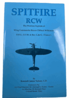 WW2 British RAF Spitfire RCW Royce Clifford Wilkinson Signed HC Reference Book