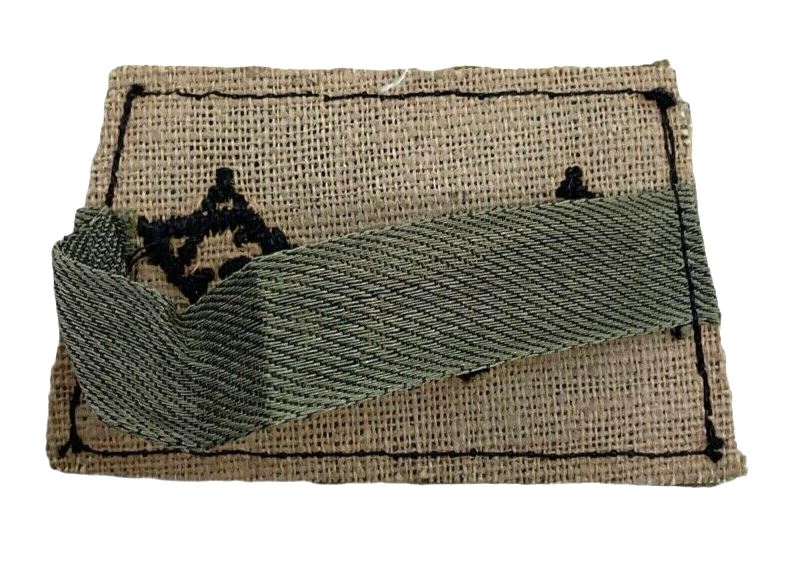 WW2 British Middlesex Regiment Slip On Soldier Title Single WW2 British Middlesex Regiment Slip On Soldier Title Single