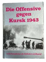 WW2 German Offensive Kursk 1943 GERMAN TEXT Hard Cover Reference Book