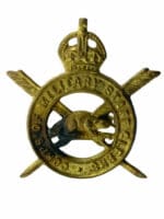 WW2 Canadian Corps of Military Staff Clerks Collar Insignia Single