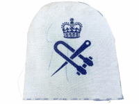 British RN Navy Boom Trained Sleeve Patch Insignia