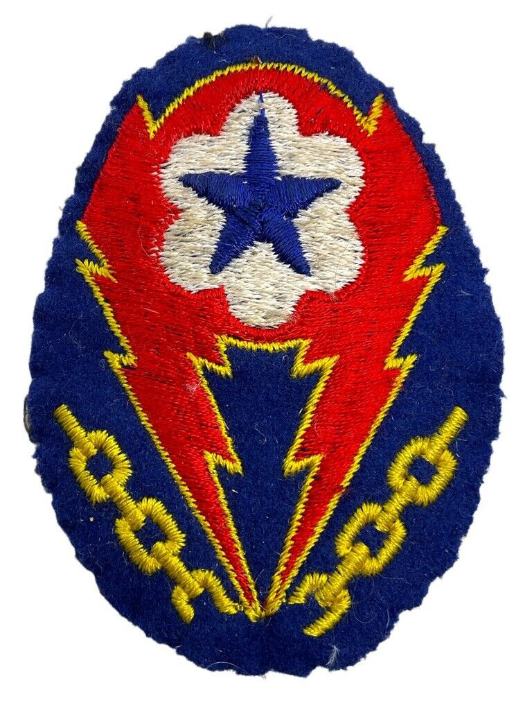 WW2 US Army ETO British Made Shoulder Patch SSI Shoulder Sleeve Insignia WW2 US Army ETO British Made Shoulder Patch SSI Shoulder Sleeve Insignia