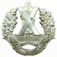 Pre WW2 Canadian Ottawa Highlanders Cap Badge