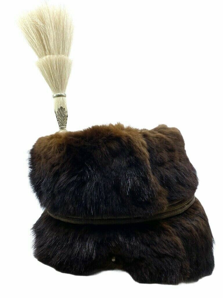 British Victorian 14th Hussars Officers Busby with Chinstrap by Cater and Co British Victorian 14th Hussars Officers Busby with Chinstrap by Cater and Co