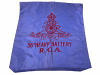 WW2 Canadian 36th Heavy Artillery Battery RCA Sweetheart Pillow Case 16 x 17