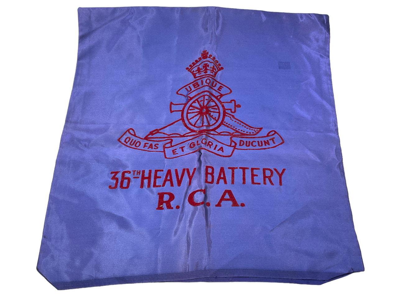 WW2 Canadian 36th Heavy Artillery Battery RCA Sweetheart Pillow Case 16 x 17 WW2 Canadian 36th Heavy Artillery Battery RCA Sweetheart Pillow Case 16 x 17