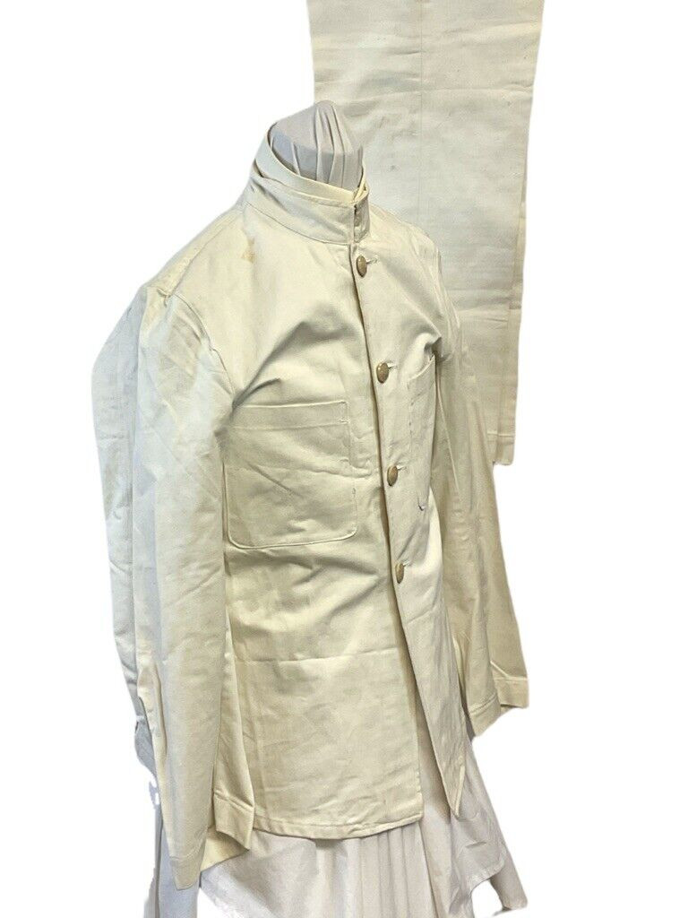 WW2 Canadian Navy RCN Officers White Tunic Jacket Shirt and Trousers Named WW2 Canadian Navy RCN Officers White Tunic Jacket Shirt and Trousers Named