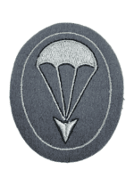 Vintage West German Airborne Paratrooper Silver Trade Patch