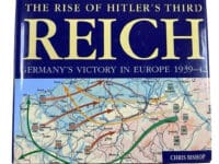WW2 German Rise of Hitlers Third Reich Victory Europe Hard Cover Reference Book WW2 German Rise of Hitlers Third Reich Victory Europe Hard Cover Reference Book