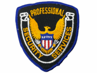 US Professional Security Services Police Patch US Professional Security Services Police Patch