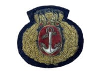 WW2 Canadian British Merchant Navy Officers Cap Insignia 1 WW2 Canadian British Merchant Navy Officers Cap Insignia 1