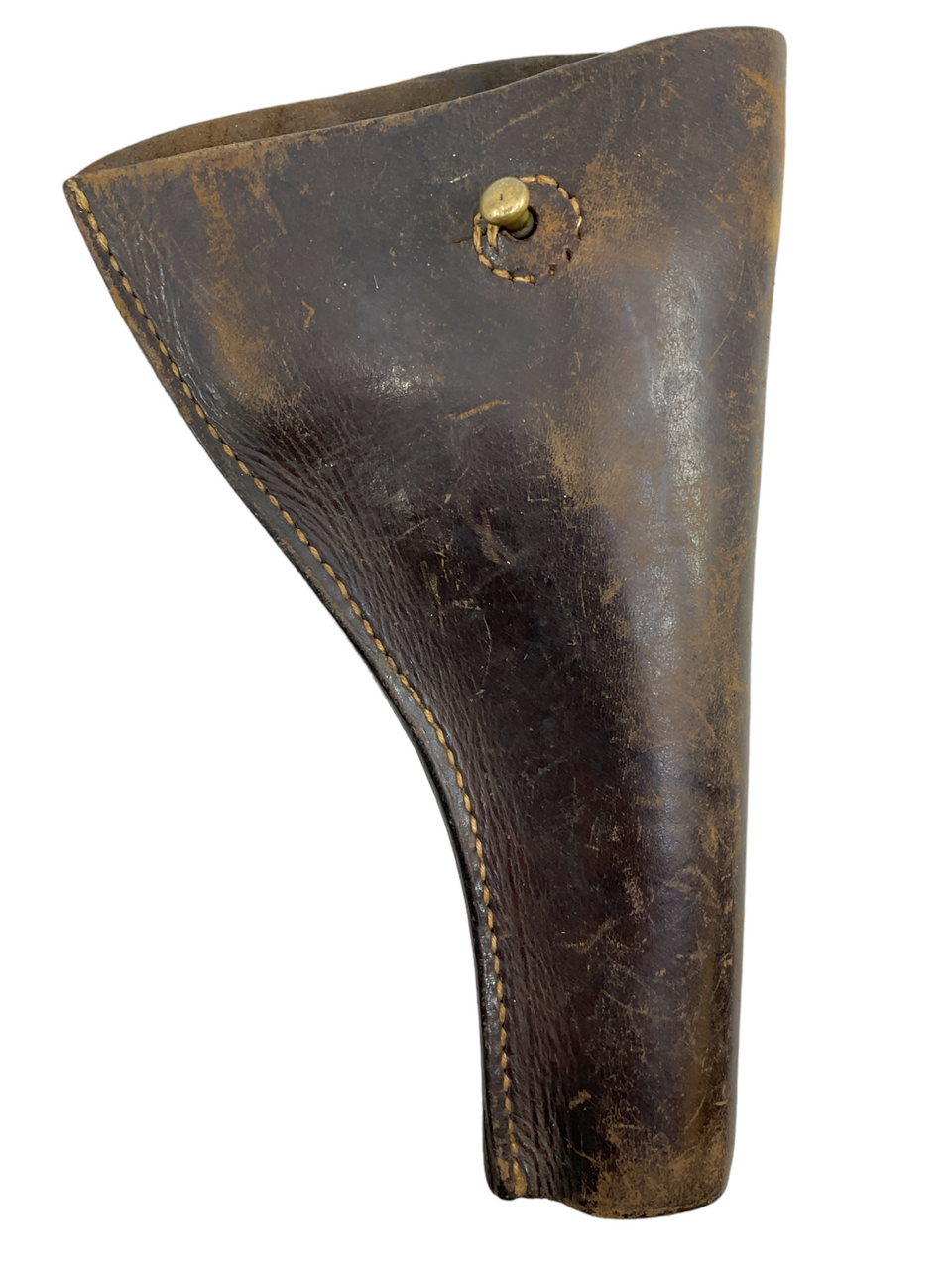 WW1 Canadian British CEF BEF Leather Open Top Holster WD Stamped WW1 Canadian British CEF BEF Leather Open Top Holster WD Stamped