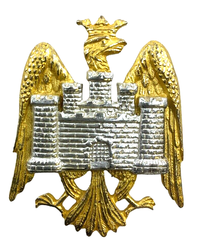 British Officers Bedfordshire Yeomanry Collar Badge Insignia Single British Officers Bedfordshire Yeomanry Collar Badge Insignia Single