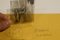 WW2 British Airborne Para Webbing Original Negative #108