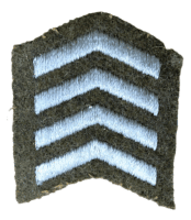 Canadian British Five Year Service Stripes Insignia