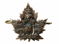 WW1 Canadian CEF 101st Btn Collar Badge Insignia Single