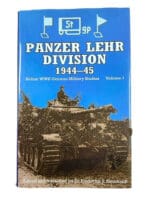 WW2 German Panzer Lehr Division 1944-45 Volume 1 Hard Cover Reference Book