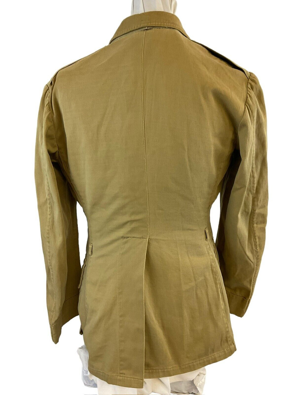 Pre WW2 Canadian Militia Khaki Officers Tropical Service Dress Uniform Jacket Pre WW2 Canadian Militia Khaki Officers Tropical Service Dress Uniform Jacket