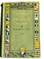 British RN Navy Pictures from The Life of Nelson Hardcover Reference Book