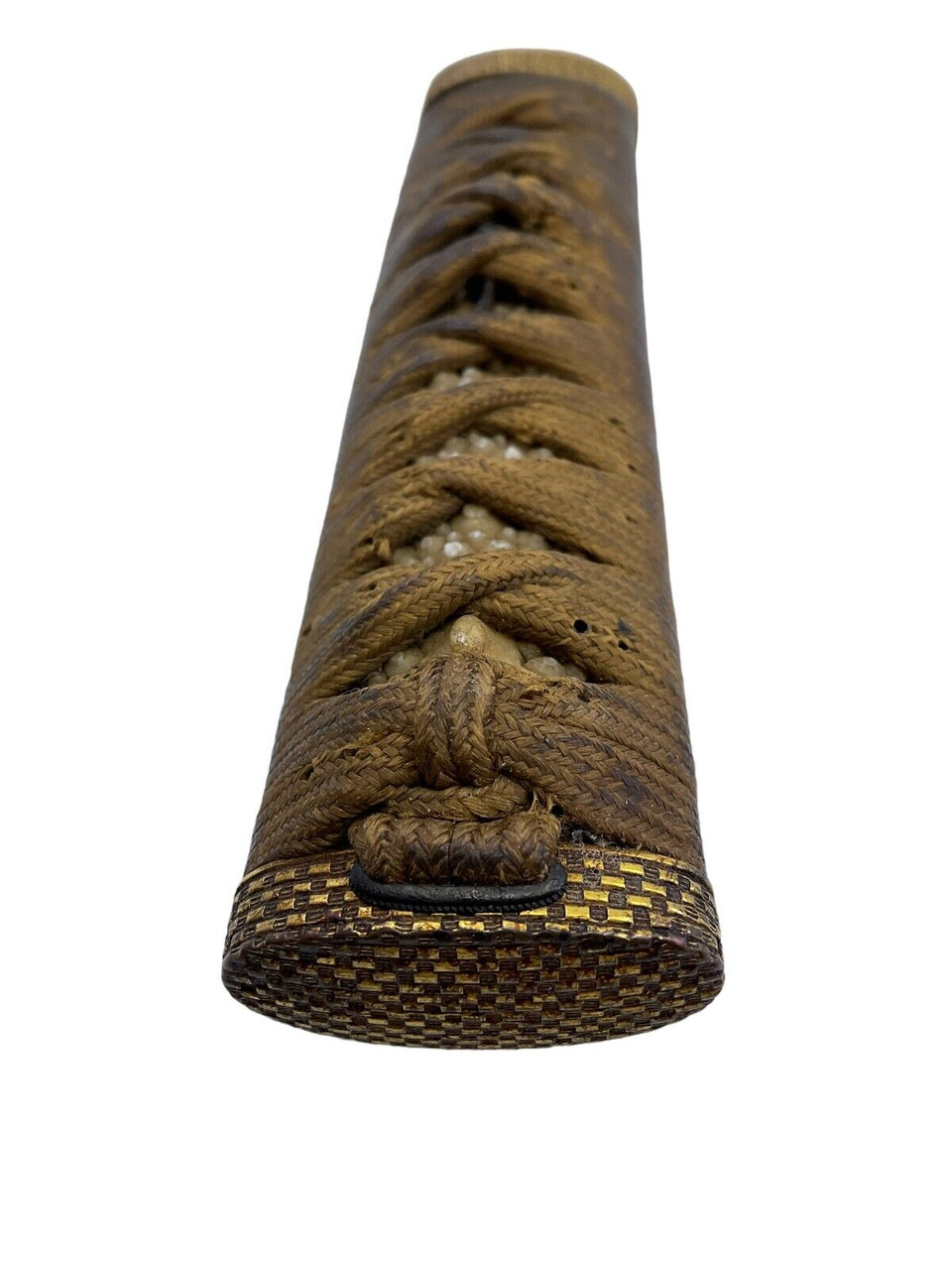 WW2 Imperial Japanese Sword Handle With Wrap & Minuki WW2 Imperial Japanese Sword Handle With Wrap & Minuki