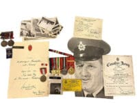 WW2 Canadian RCN Navy Memorial Cross Birks Bar with Brothers Medals ER Pilling WW2 Canadian RCN Navy Memorial Cross Birks Bar with Brothers Medals ER Pilling