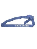 Canadian Navy Cap Tally HMCS Quebec Full Length